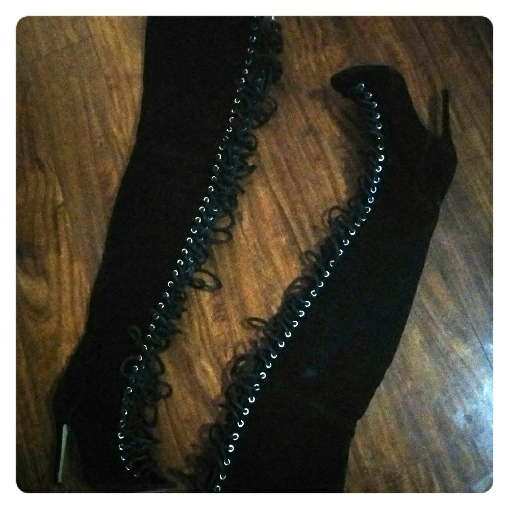 Thigh high boots